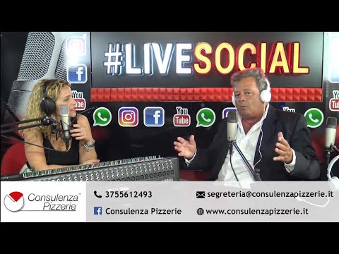 Marco Lungo Intervistato da Live Social su Consulenza Pizzerie
